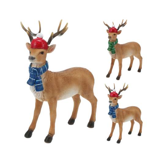 RENO NAVIDEÑO DE PIE 26CM