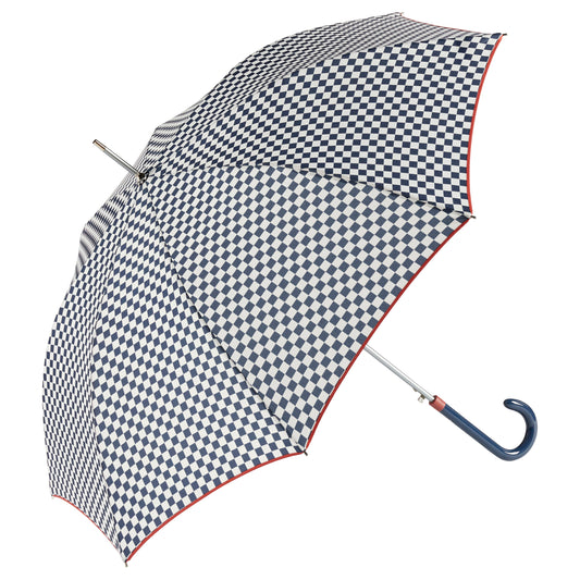 PARAGUAS NAVY&WHITE CUADRADITOS