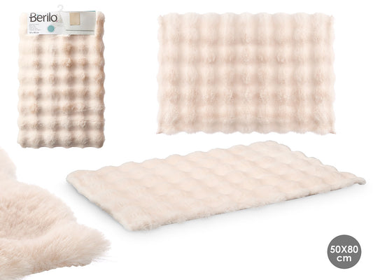 ALFOMBRA BAÑO BLANCO