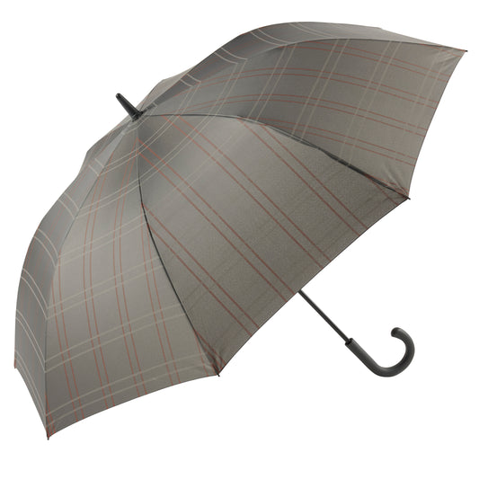 PARAGUAS GOLF CUADROS GRIS