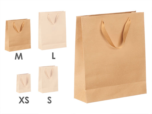 BOLSA PAPEL KRAFT LISA M