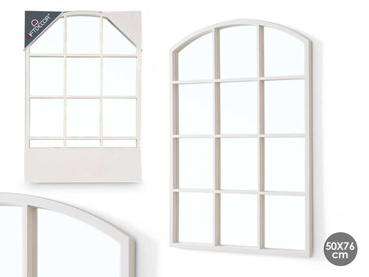 ESPEJO VENTANA BLANCO