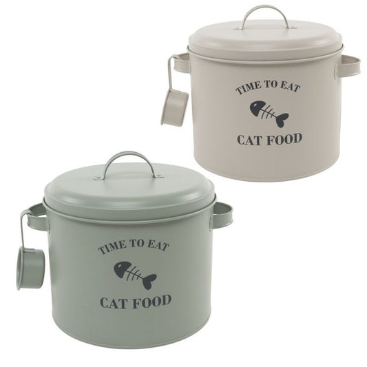 CONTENEDOR REDONDO COMIDA 6L GATOS