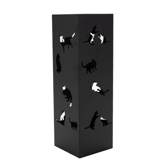 PARAGÜERO METAL GATOS NEGRO