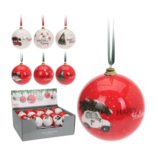 BOLA DE NAVIDAD 75MM