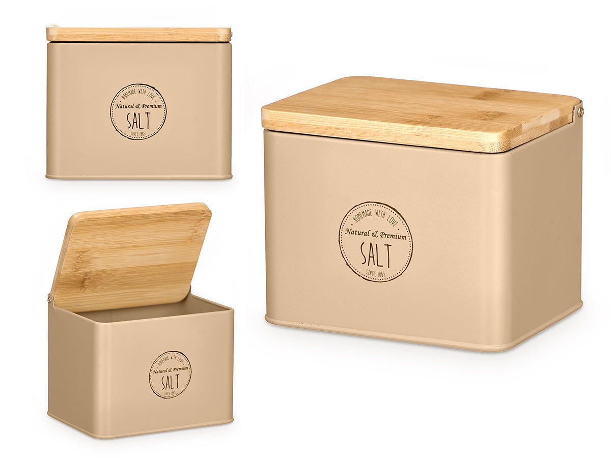 SALERO TAPA BAMBU BEIGE