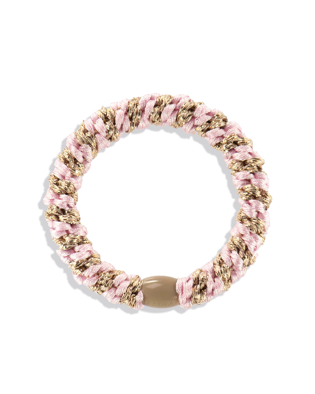 KKNEKKI LIGHT PINK-BEIGE GLITTER STRIPE