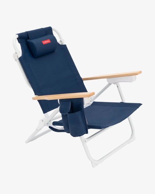 SILLA PLAYA RECLINABLE AZUL FLAMINGUEO