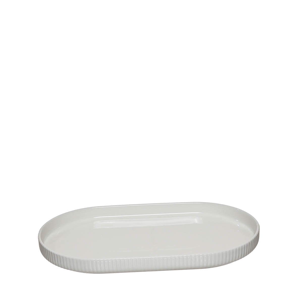 BANDEJA OVALADA PORCELANA 31CM