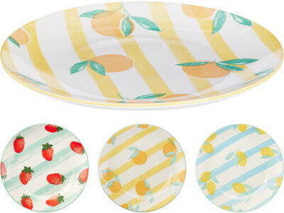 PLATO PORCELANA VERANO 19CM