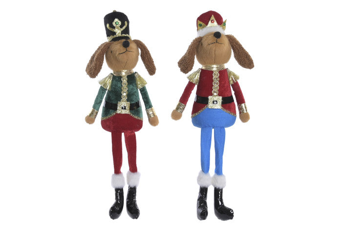 PELUCHE PERRO NAVIDEÑO