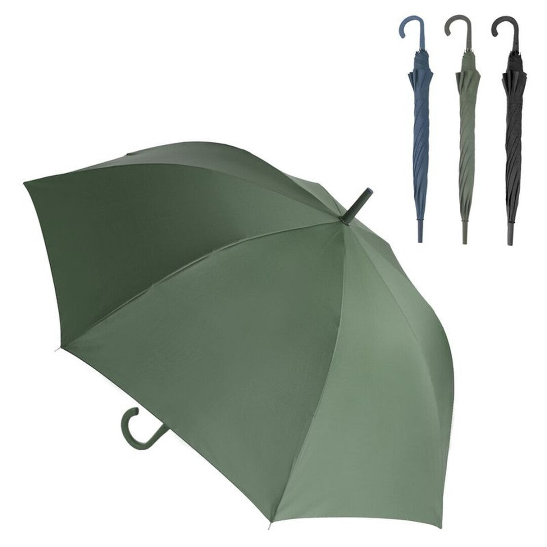 PARAGUAS AUTOM. CON FIBRA ANTIVIENTO