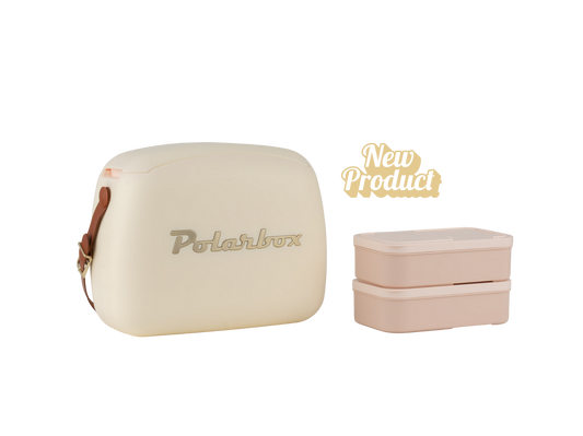 POLARBOX 6L CREAM GOLD + 2 TUPPERS