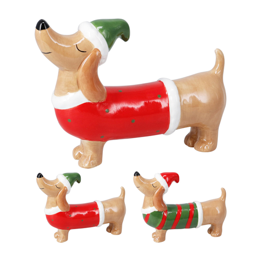 TECKEL NAVIDEÑO 14CM