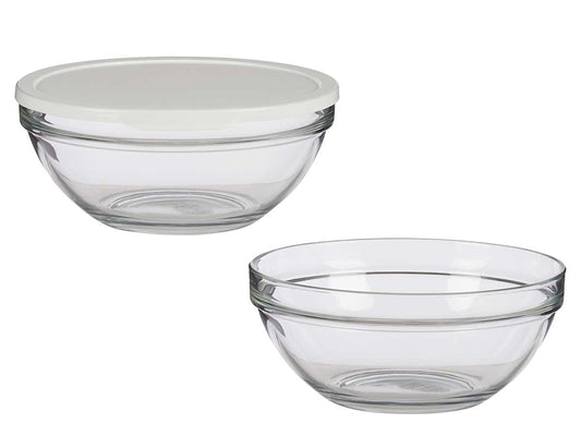 FIAMBRERA REDONDA CHEFS CON TAPA BLANCA 2,5L