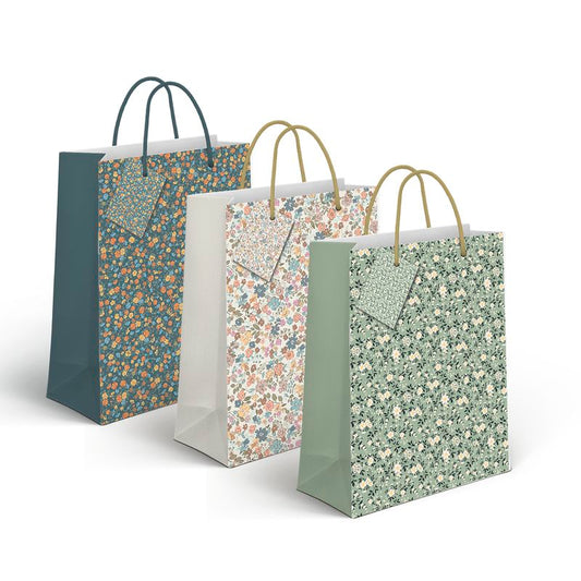 BOLSA PAPEL FLORES S