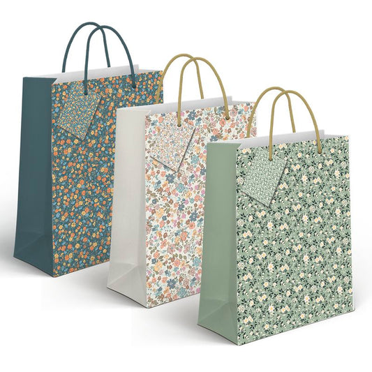 BOLSA PAPEL FLORES L