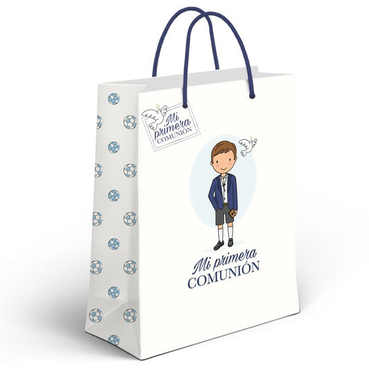 BOLSA PAPEL XL COMUNION NIÑO