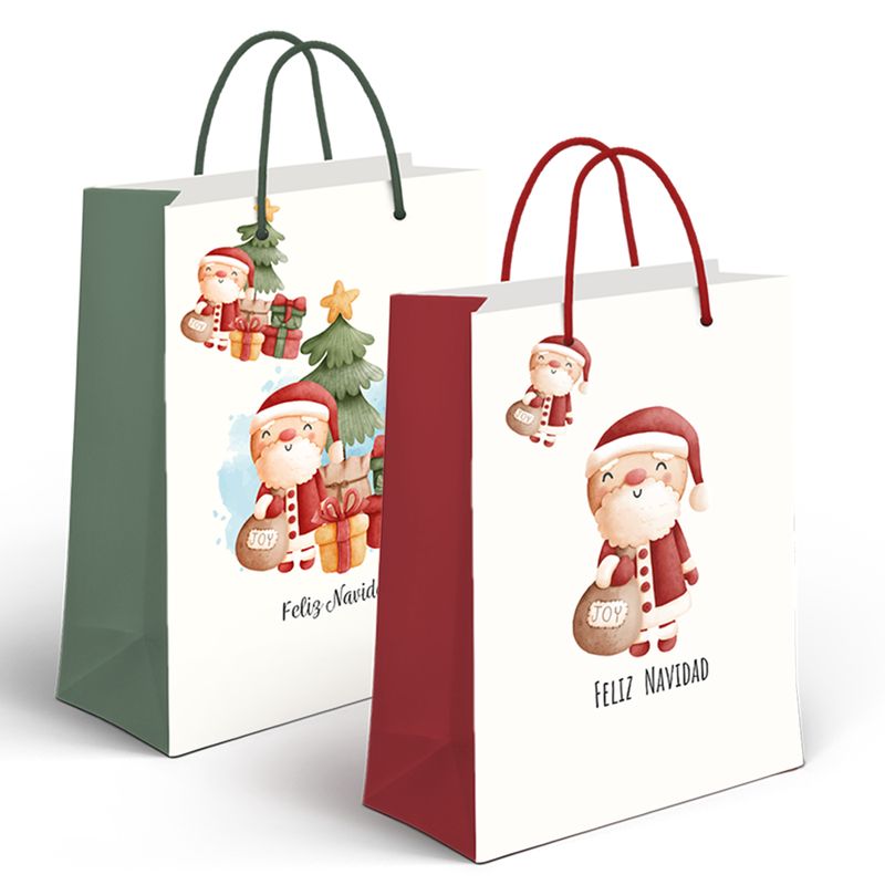 BOLSA PAPEL XL NAVIDAD