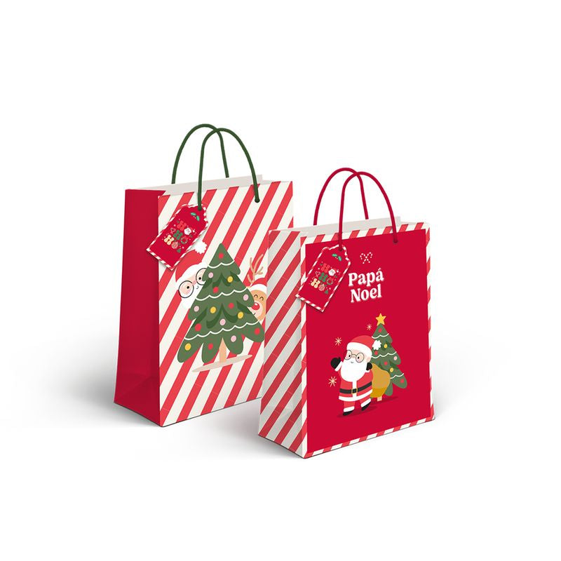 BOLSA PAPEL S PAPA NOEL