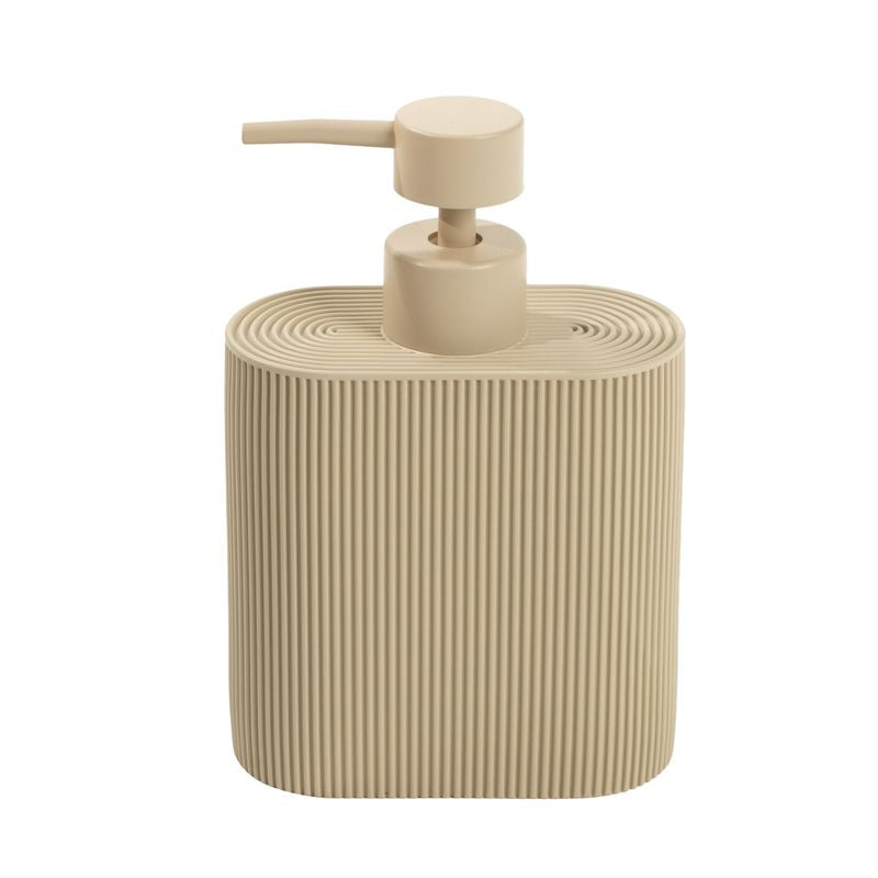 DISPENSADOR JABON RAYAS BEIGE