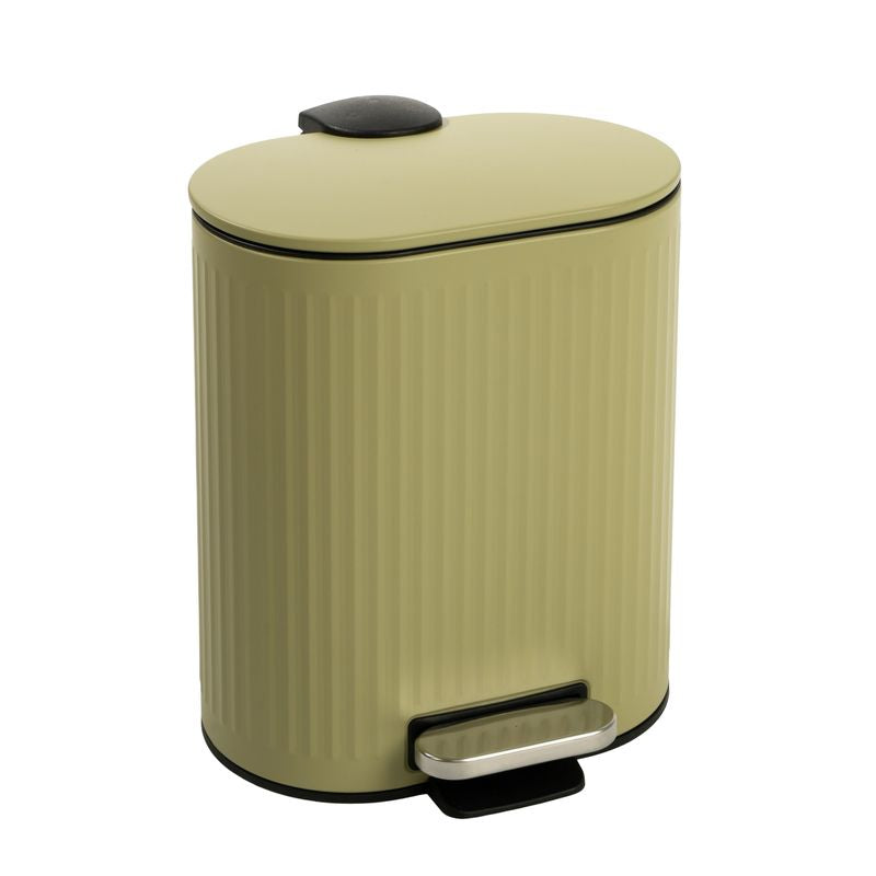 PAPELERA RAYAS VERDE BASIL 4L