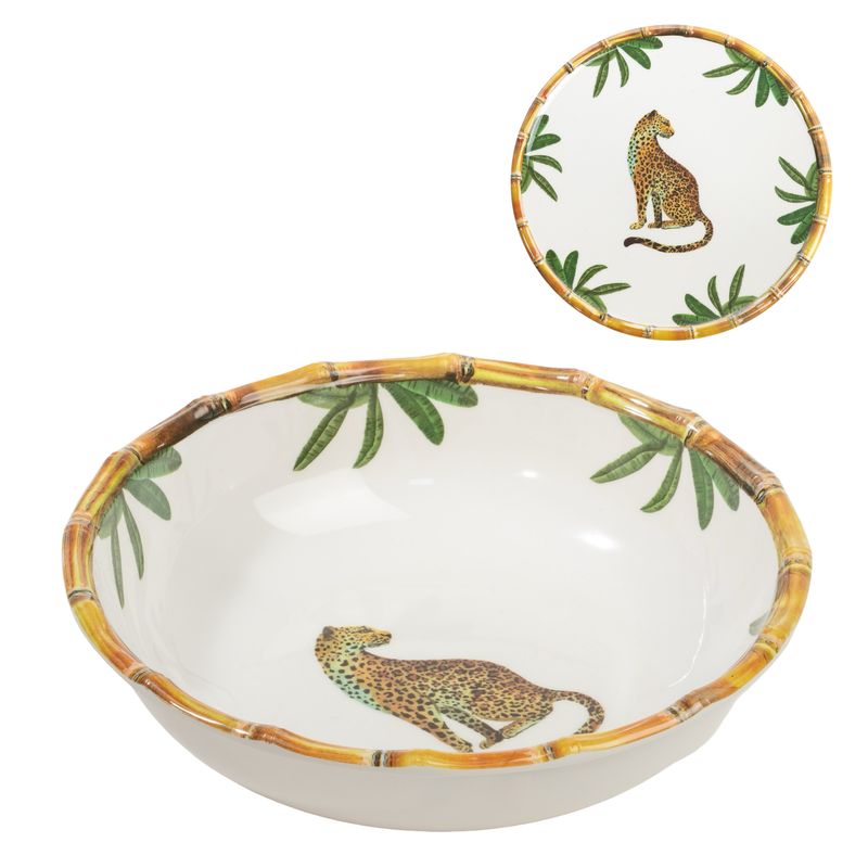 PLATO HONDO MELAMINA ZAHARA 20CM