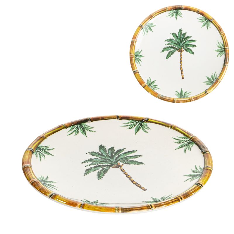 PLATO POSTRE MELAMINA ZAHARA 22CM