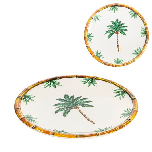 PLATO POSTRE MELAMINA ZAHARA 22CM