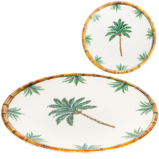 PLATO LLANO MELAMINA ZAHARA 33CM