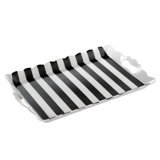 BANDEJA MELAMINA EXCELLENCE RAYAS 38X24CM