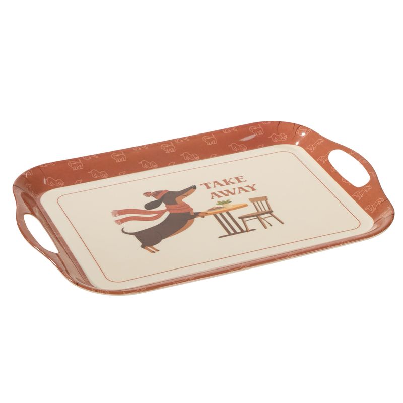 BANDEJA 41X29CM MELAMINA 300GR TECKEL
