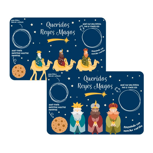 INDIVIDUAL PLASTICO REYES MAGOS