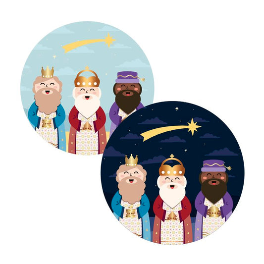 INDIVIDUAL PLASTICO REYES MAGOS