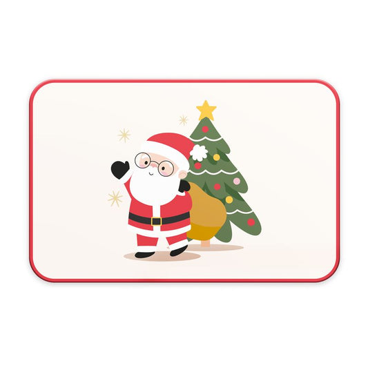 INDIVIDUAL PLASTICO PAPA NOEL