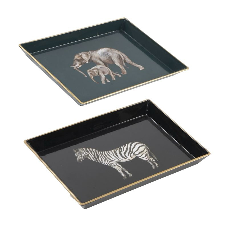 BANDEJA VACIABOLSILLOS CEBRA / ELEFANTE