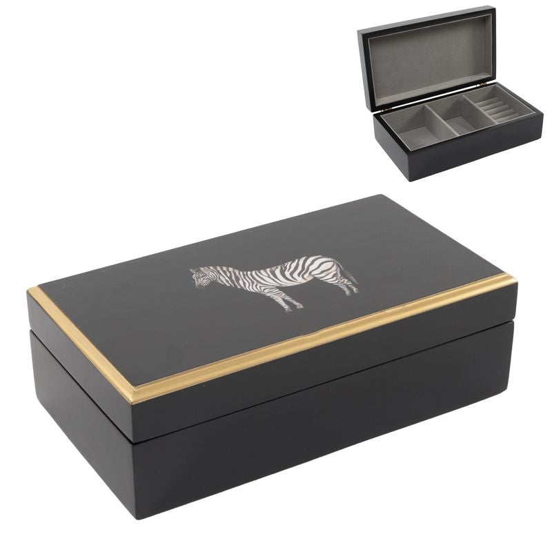 CAJA JOYERO CEBRA / ELEFANTE