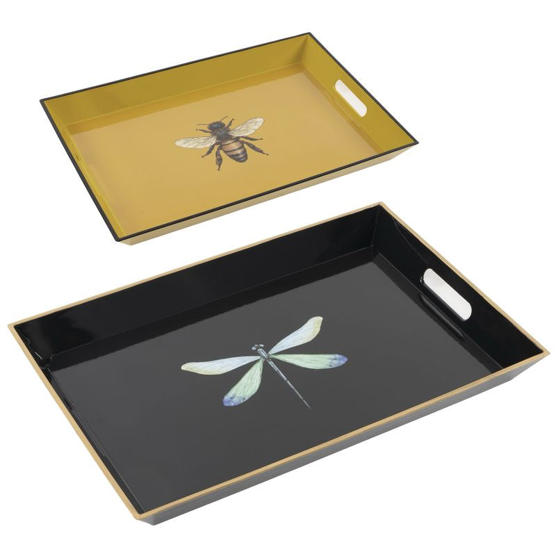 BANDEJA CON ASAS ABEJA / LIBELULA