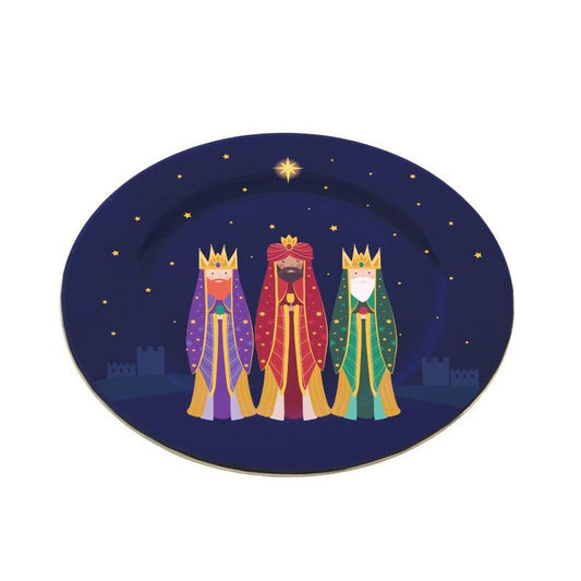 BAJO PLATO 33CM REYES MAGOS