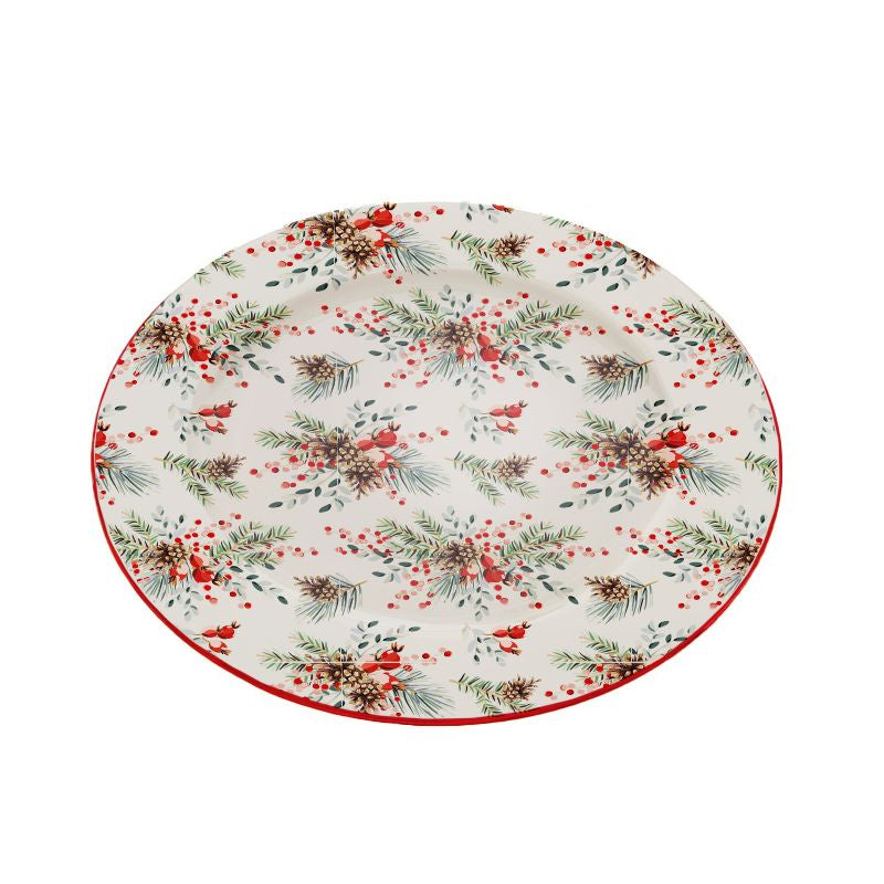 BAJO PLATO 33CM NAVIDAD