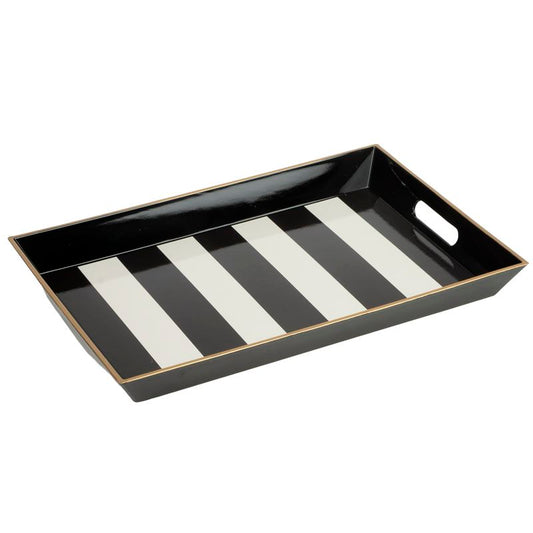 BANDEJA CON ASAS BLACK&WHITE 45CM