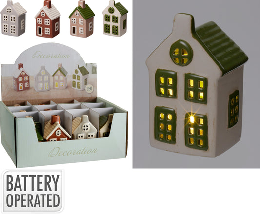 CASITA DECORATIVA CON LUZ