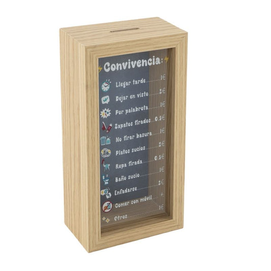 HUCHA DE MADERA NORMAS CONVIVENCIA