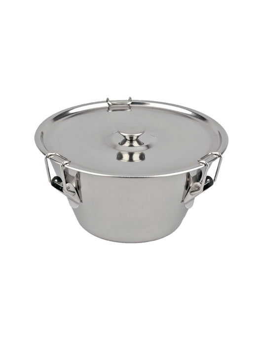 FLANERO INOX C/TAPA 22CM