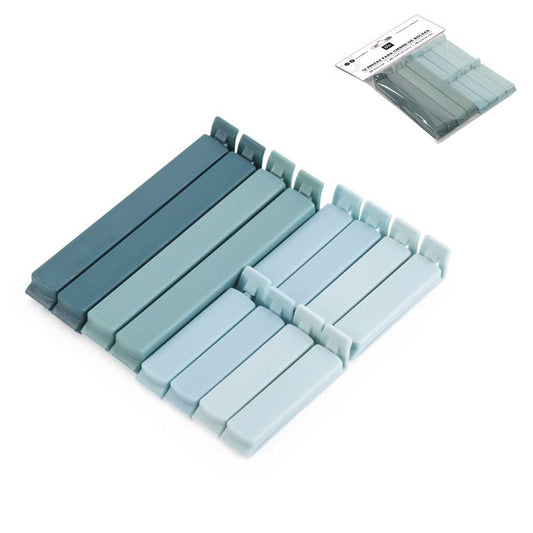 SET 12 PINZAS DE CERRAR BOLSAS