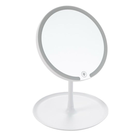 ESPEJO CON LED SOBREMESA CON BASE