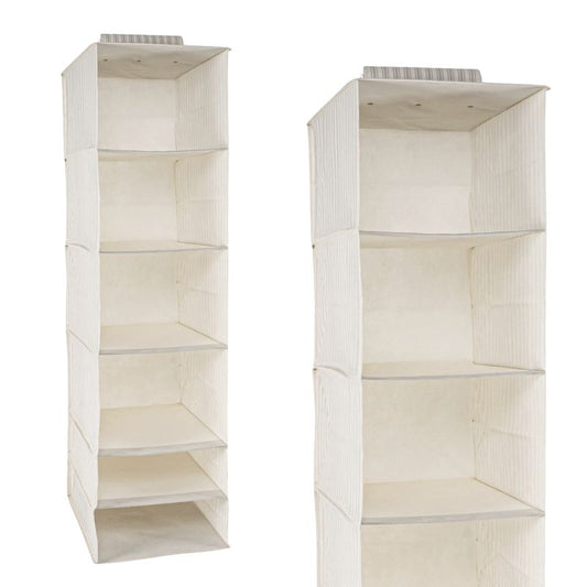 ORGANIZADOR ARMARIO RAYAS BEIGE