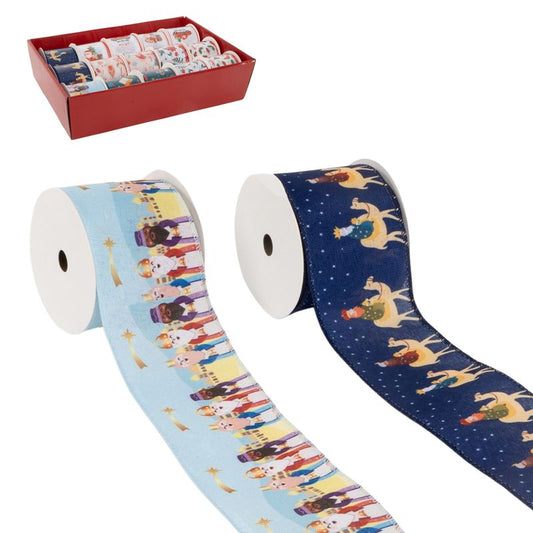 CINTA DECORATIVA 270CM REYES MAGOS