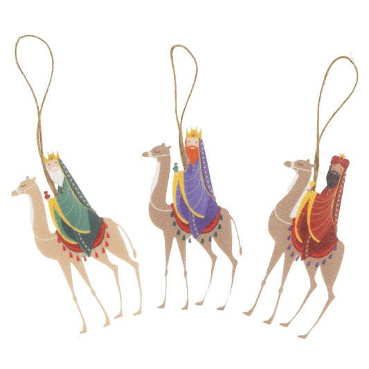 JUEGO DE 3 COLGANTES REYES MAGOS