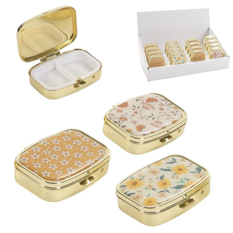 CAJITA PASTILLERO 2 DPTOS. FLORES